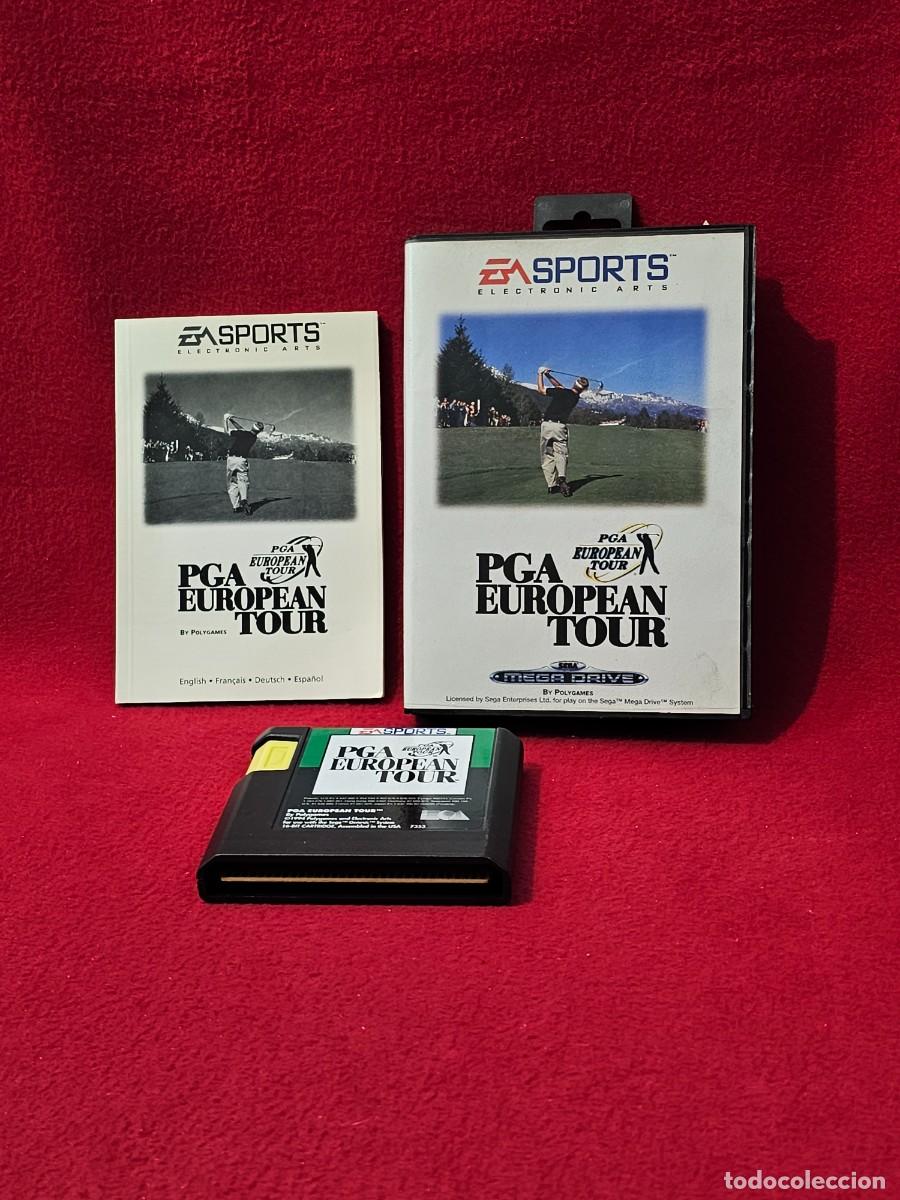 Videojogos e Consolas: JUEGO SEGA MEGA DRIVE: PGA EUROPEAN TOUR