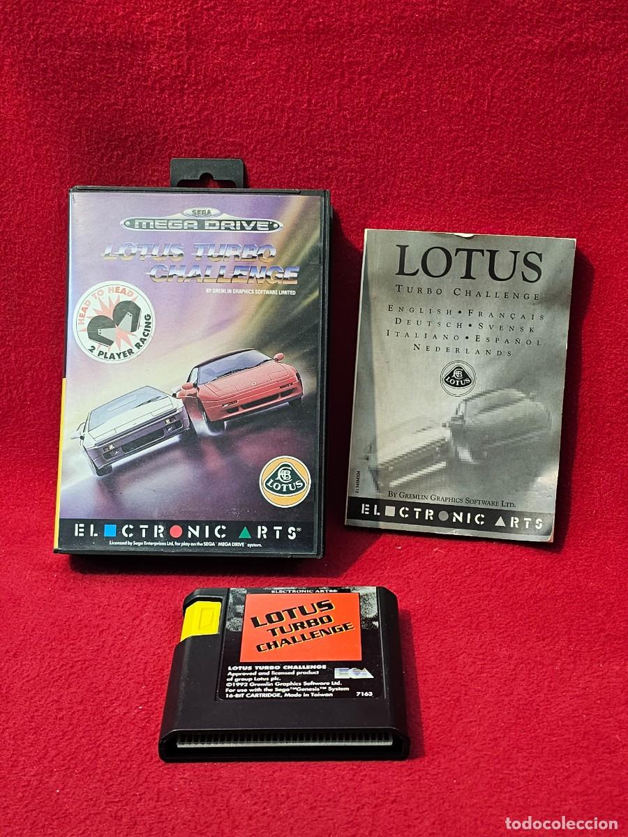 Videogiochi e Consoli: JUEGO SEGA MEGA DRIVE: LOTUS TURBO CHALLENGE