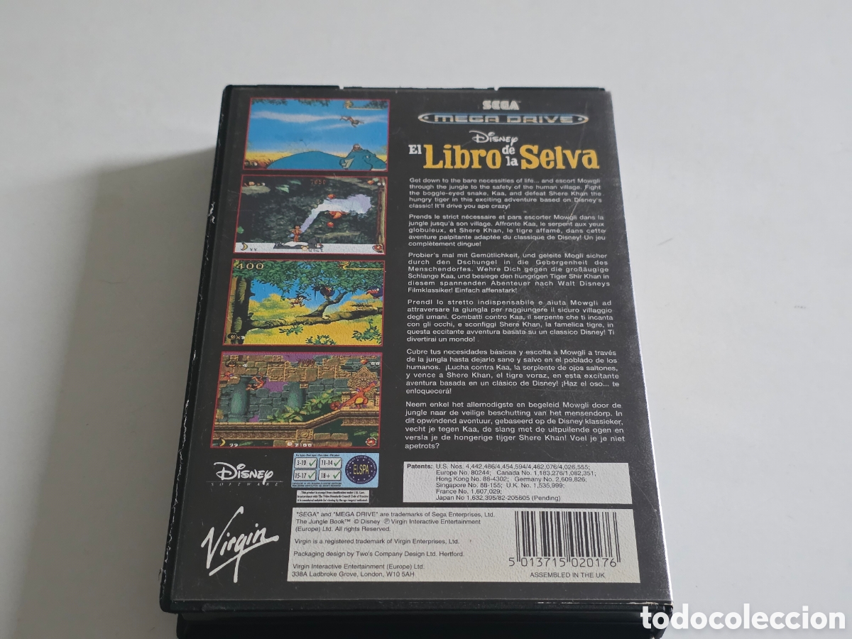 Videojuegos y consolas: el libro de la selva disney sega mega drive completo - Foto 2
