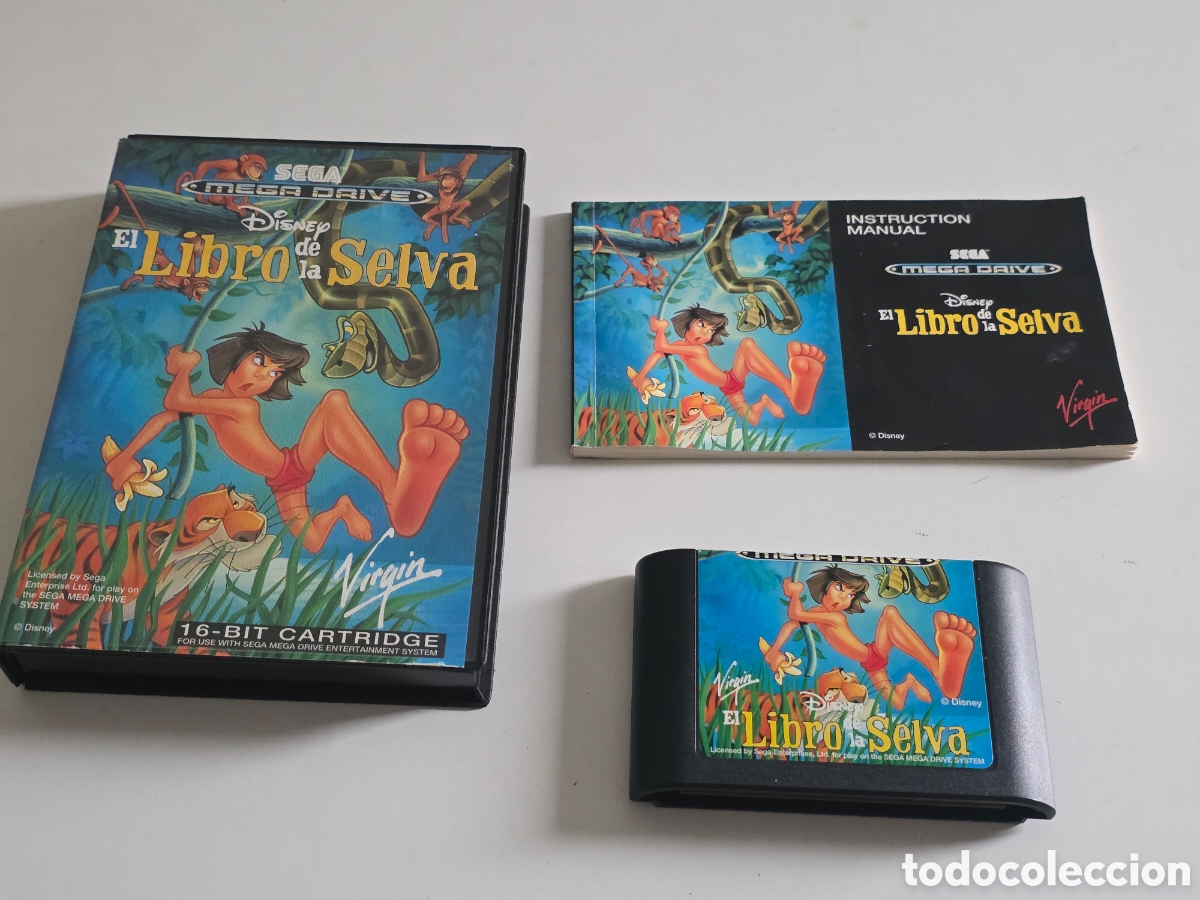 Videojuegos y consolas: el libro de la selva disney sega mega drive completo - Foto 4