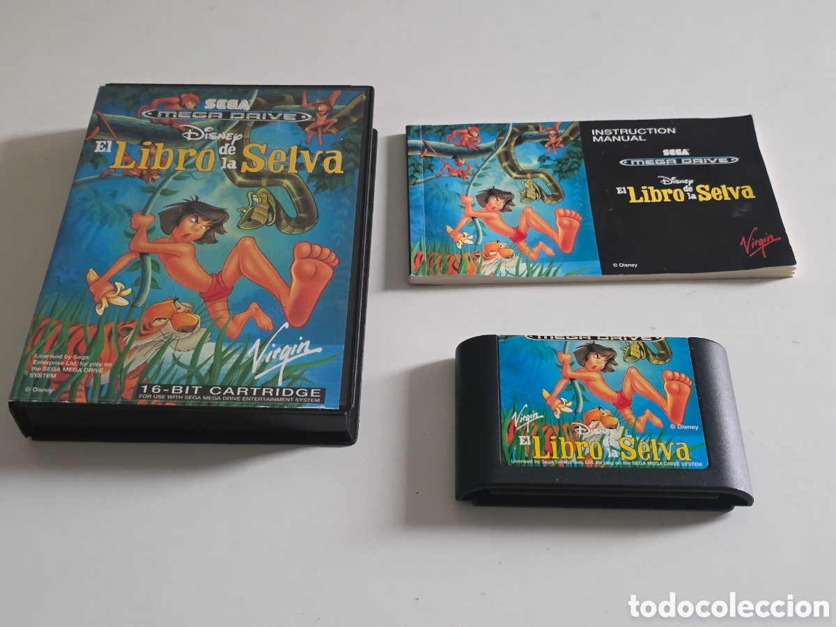 Videojuegos y consolas: el libro de la selva disney sega mega drive completo - Foto 7