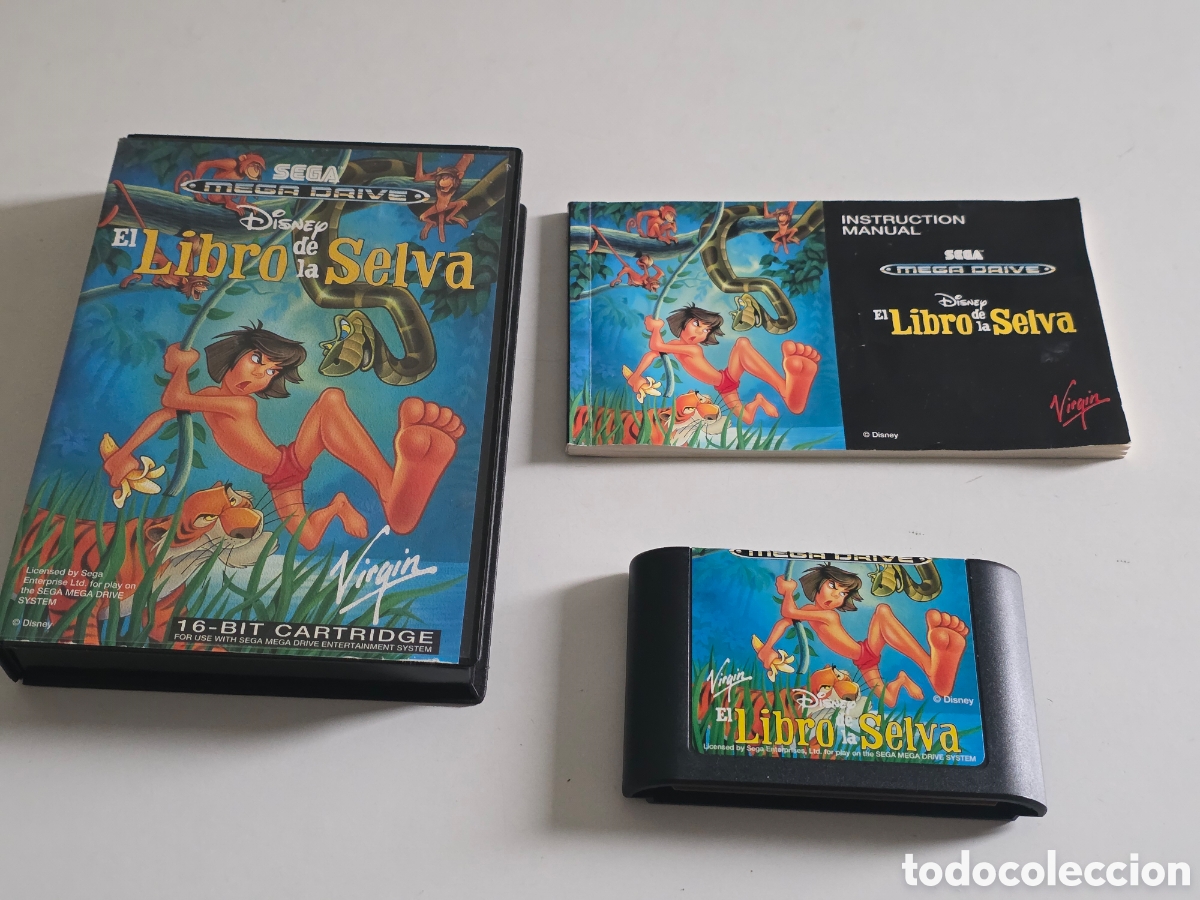 Videojuegos y consolas: el libro de la selva disney sega mega drive completo - Foto 8