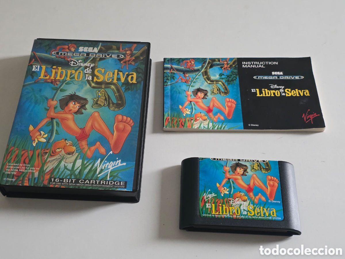 Videojuegos y consolas: el libro de la selva disney sega mega drive completo - Foto 9