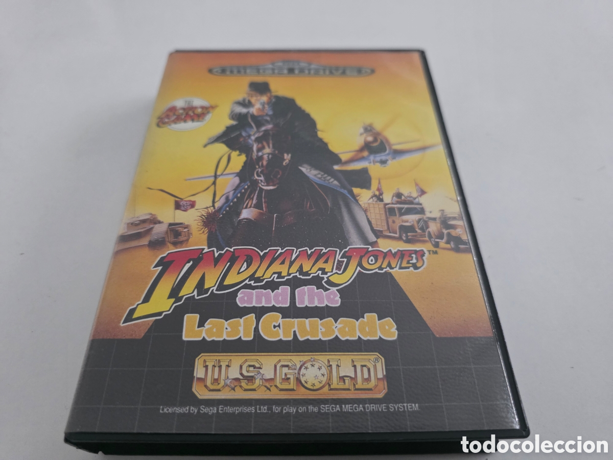 Videojuegos y consolas: indiana jones and the last crusade mega drive completo