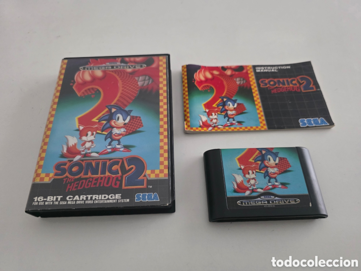Videojuegos y consolas: sonic the hedgehog 2 sega mega drive completo - Foto 6