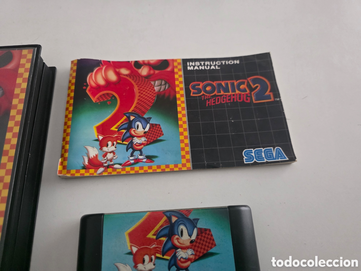 Videojuegos y consolas: sonic the hedgehog 2 sega mega drive completo - Foto 7