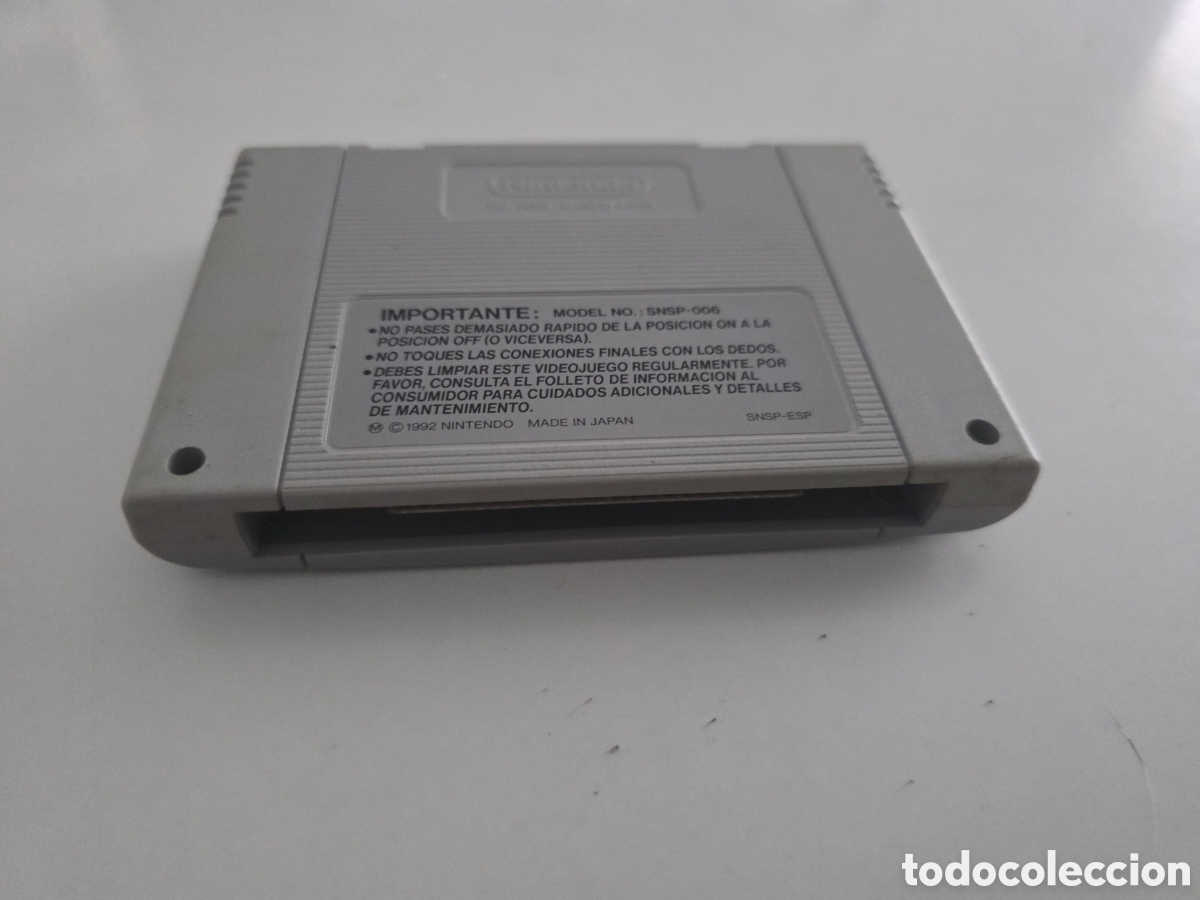 Videojuegos y consolas: push-over super nintendo snes pal espa&ntilde;a - Foto 5