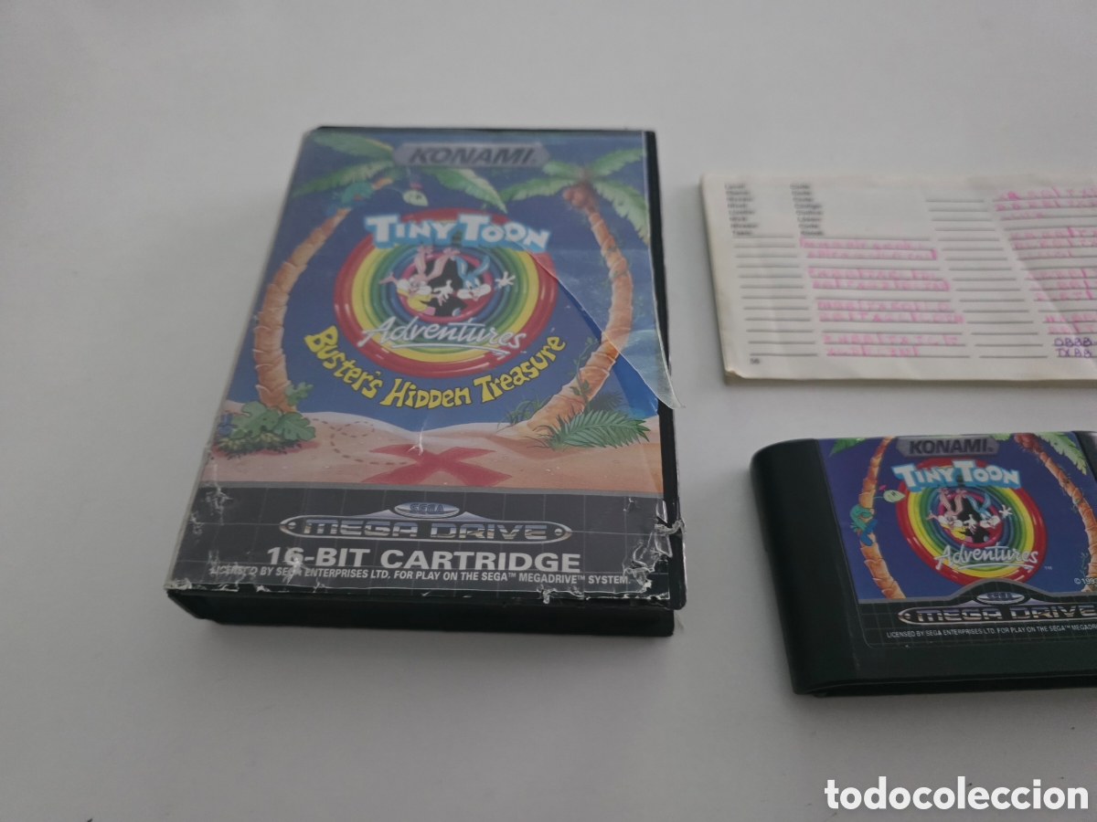 Videojuegos y consolas: tiny toon adventures busters hidden treasure mega drive - Foto 4