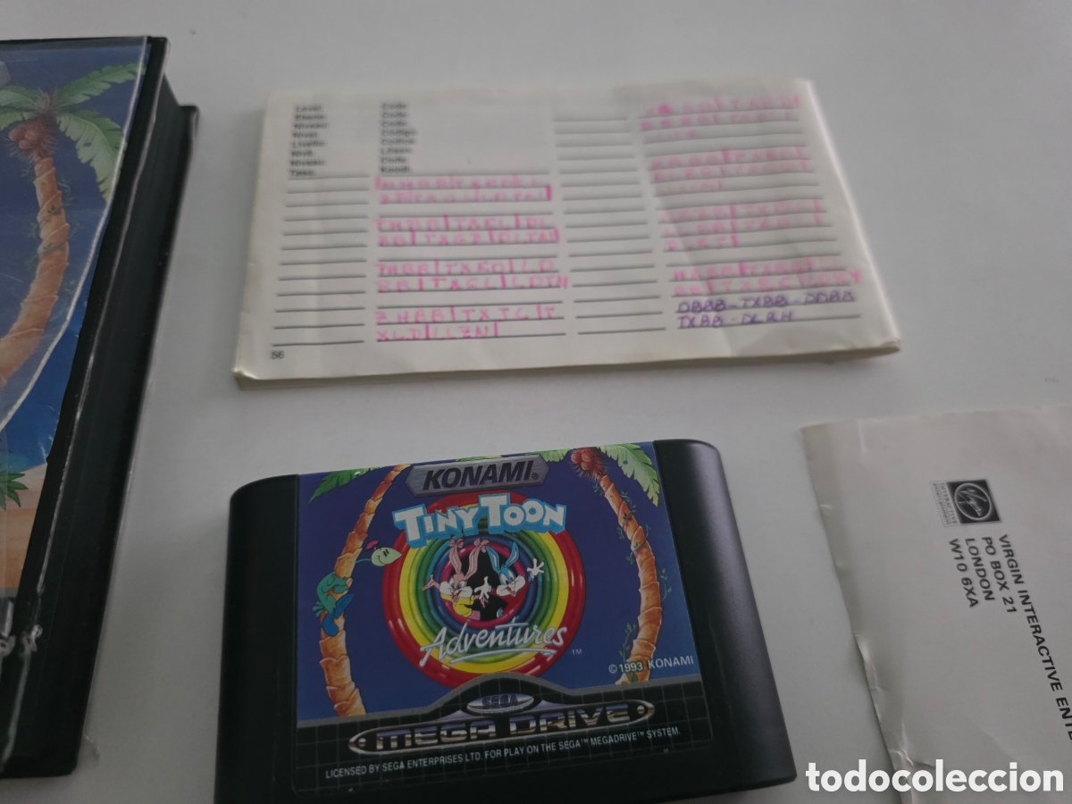 Videojuegos y consolas: tiny toon adventures busters hidden treasure mega drive - Foto 5