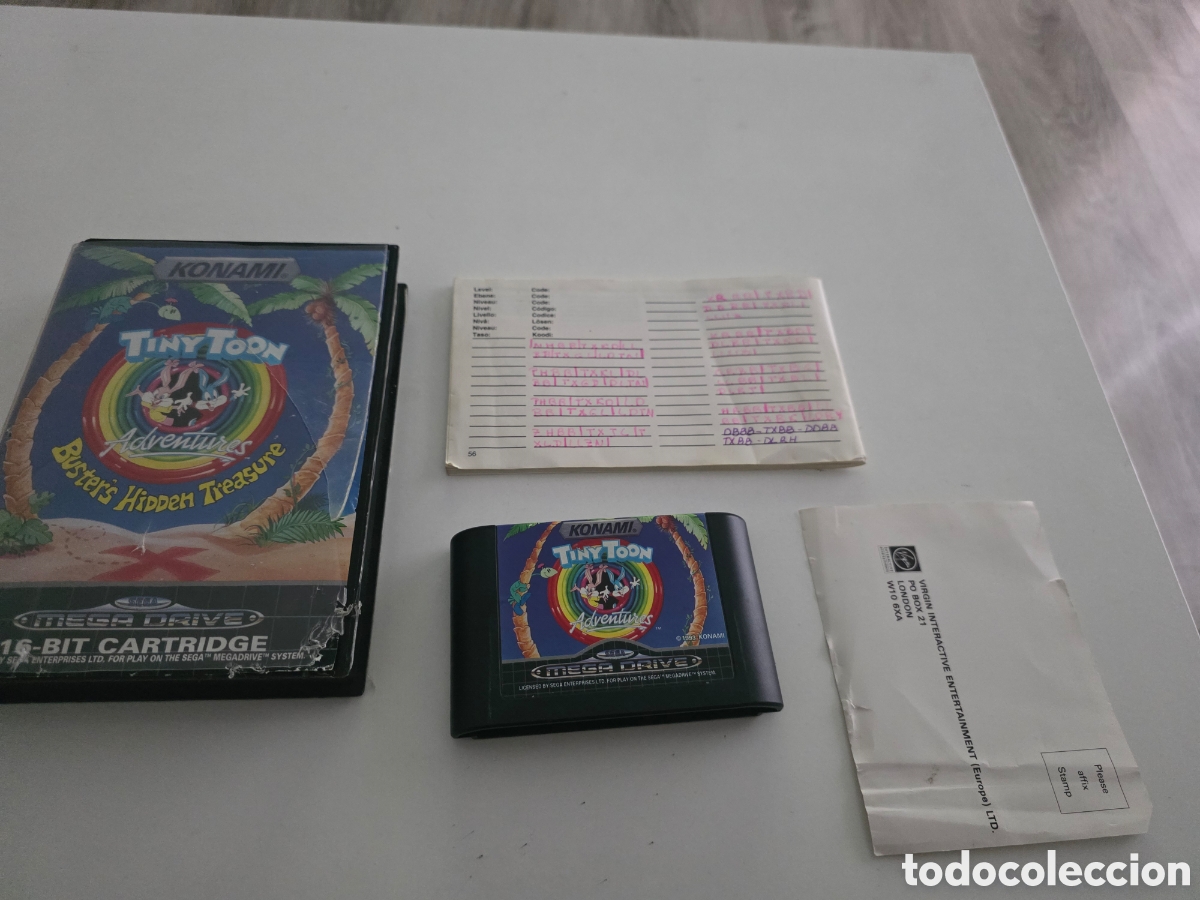 Videojuegos y consolas: tiny toon adventures busters hidden treasure mega drive - Foto 9