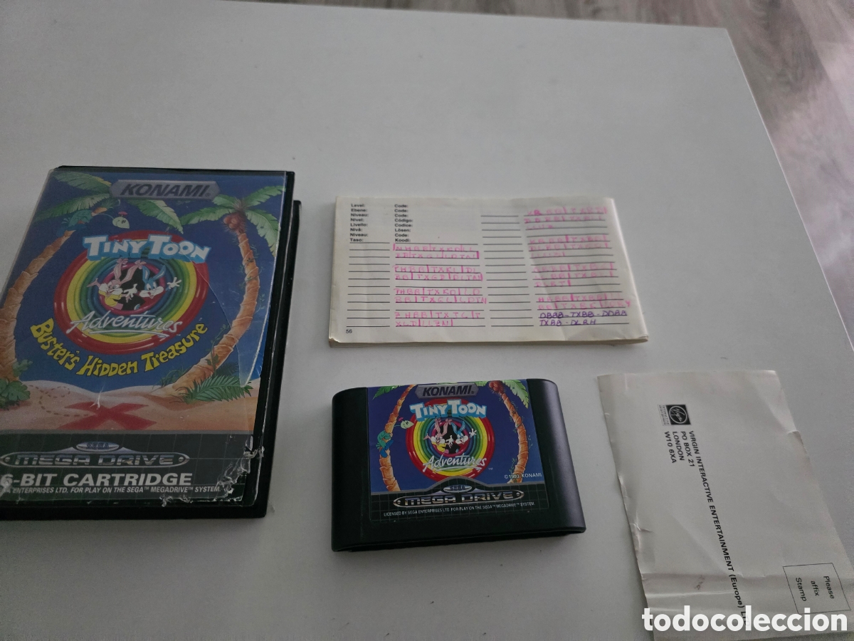 Videojuegos y consolas: tiny toon adventures busters hidden treasure mega drive - Foto 10