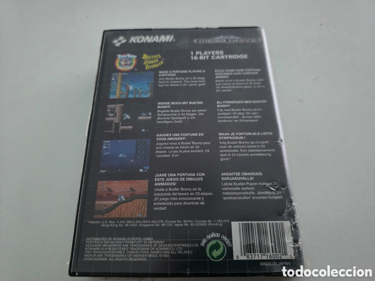 Videojuegos y consolas: tiny toon adventures busters hidden treasure mega drive - Foto 11
