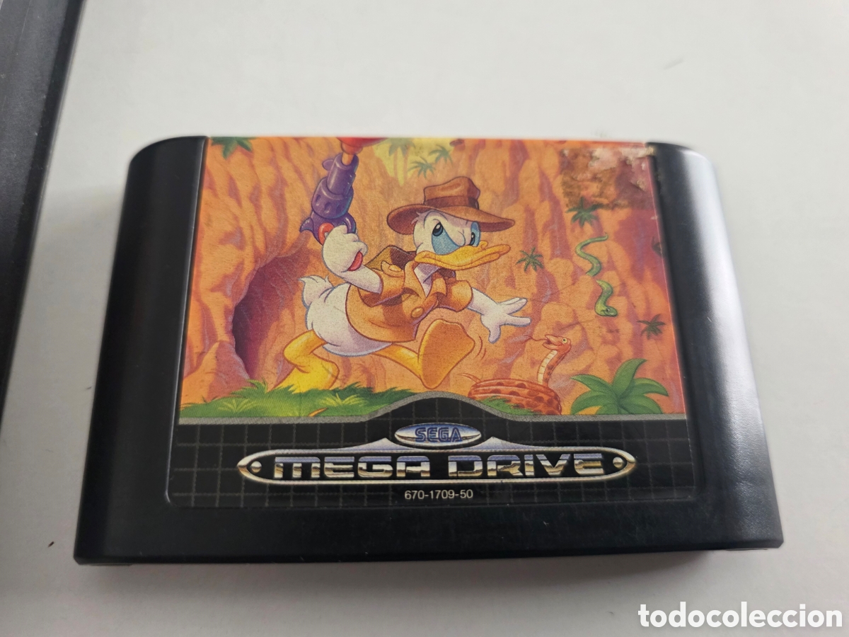 Videojuegos y consolas: quackshot starring donald duck sega mega drive con caja - Foto 7