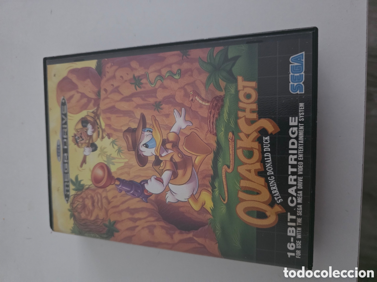 Videojuegos y consolas: quackshot starring donald duck sega mega drive con caja - Foto 10