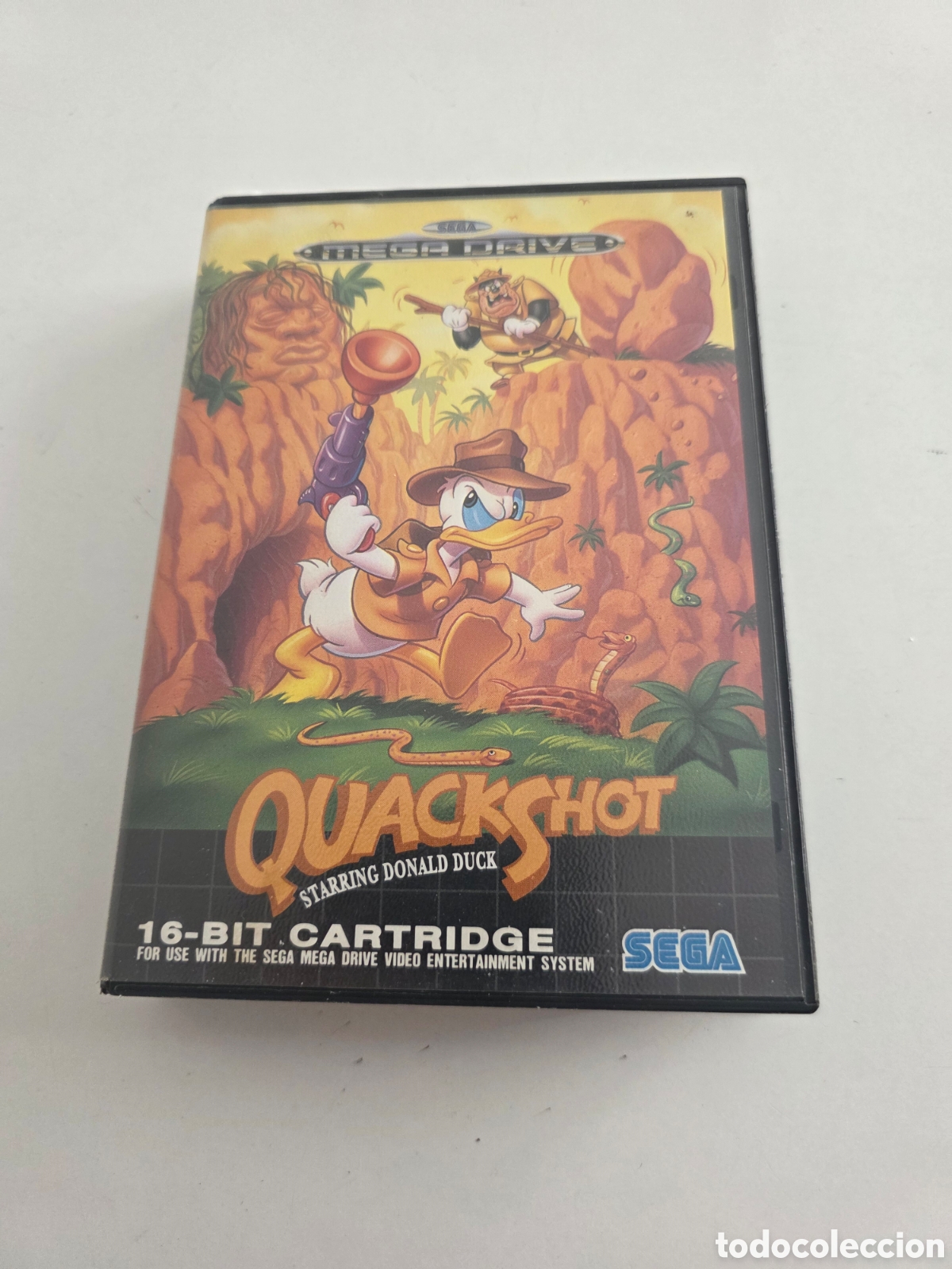 Videojuegos y consolas: quackshot starring donald duck sega mega drive con caja