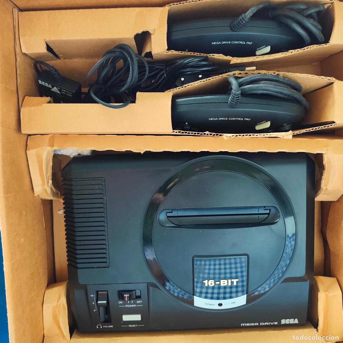 Videojuegos y consolas: Consola Sega mega Drive 1 en caja funcionando - Foto 2