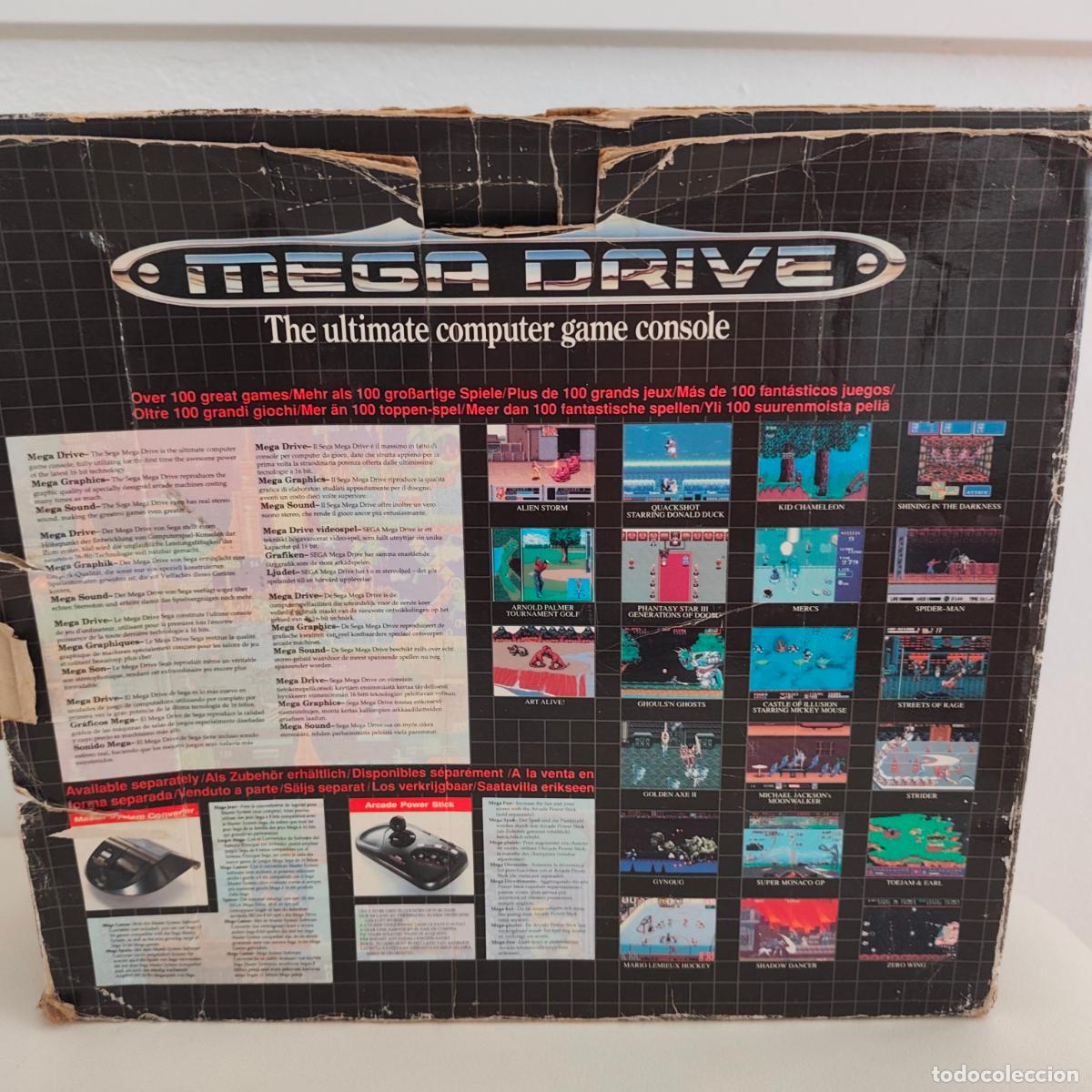 Videojuegos y consolas: Consola Sega mega Drive 1 en caja funcionando - Foto 3