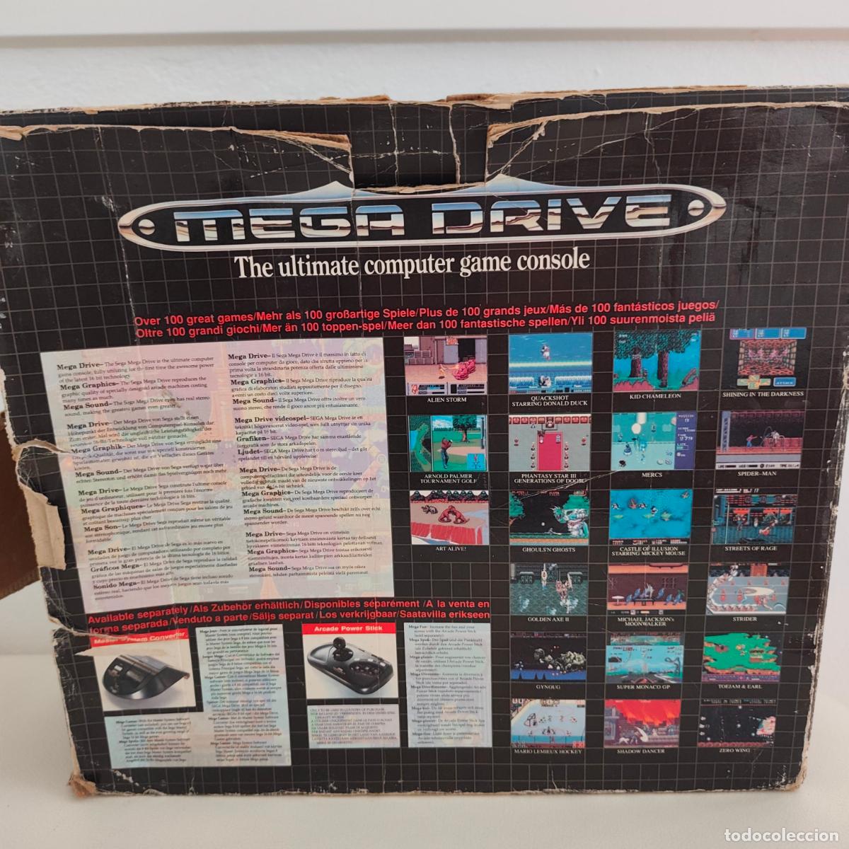 Videojuegos y consolas: Consola Sega mega Drive 1 en caja funcionando - Foto 4