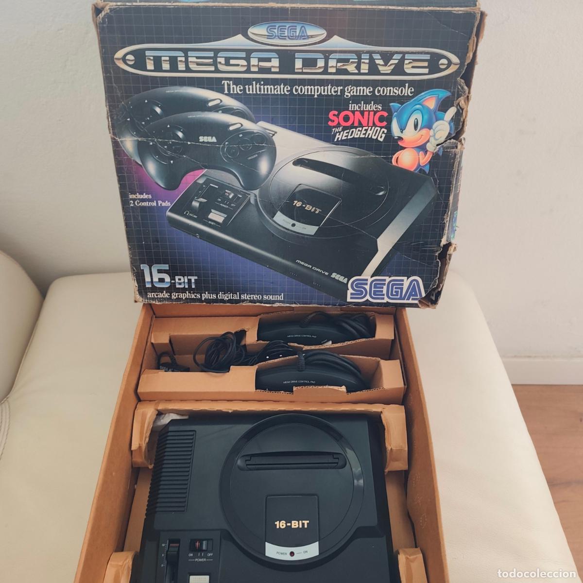 Videojuegos y consolas: Consola Sega mega Drive 1 en caja funcionando - Foto 8