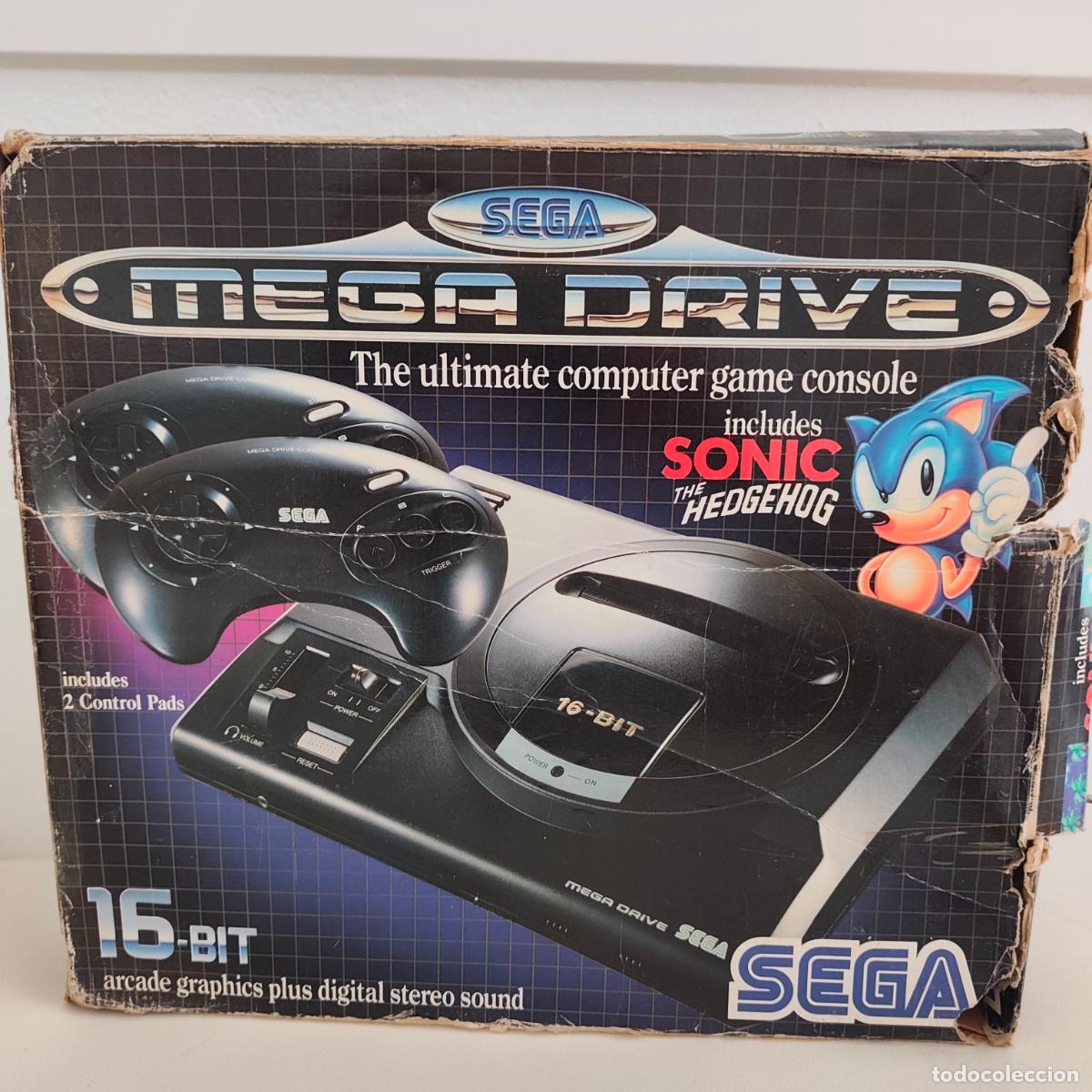 Videojuegos y consolas: Consola Sega mega Drive 1 en caja funcionando