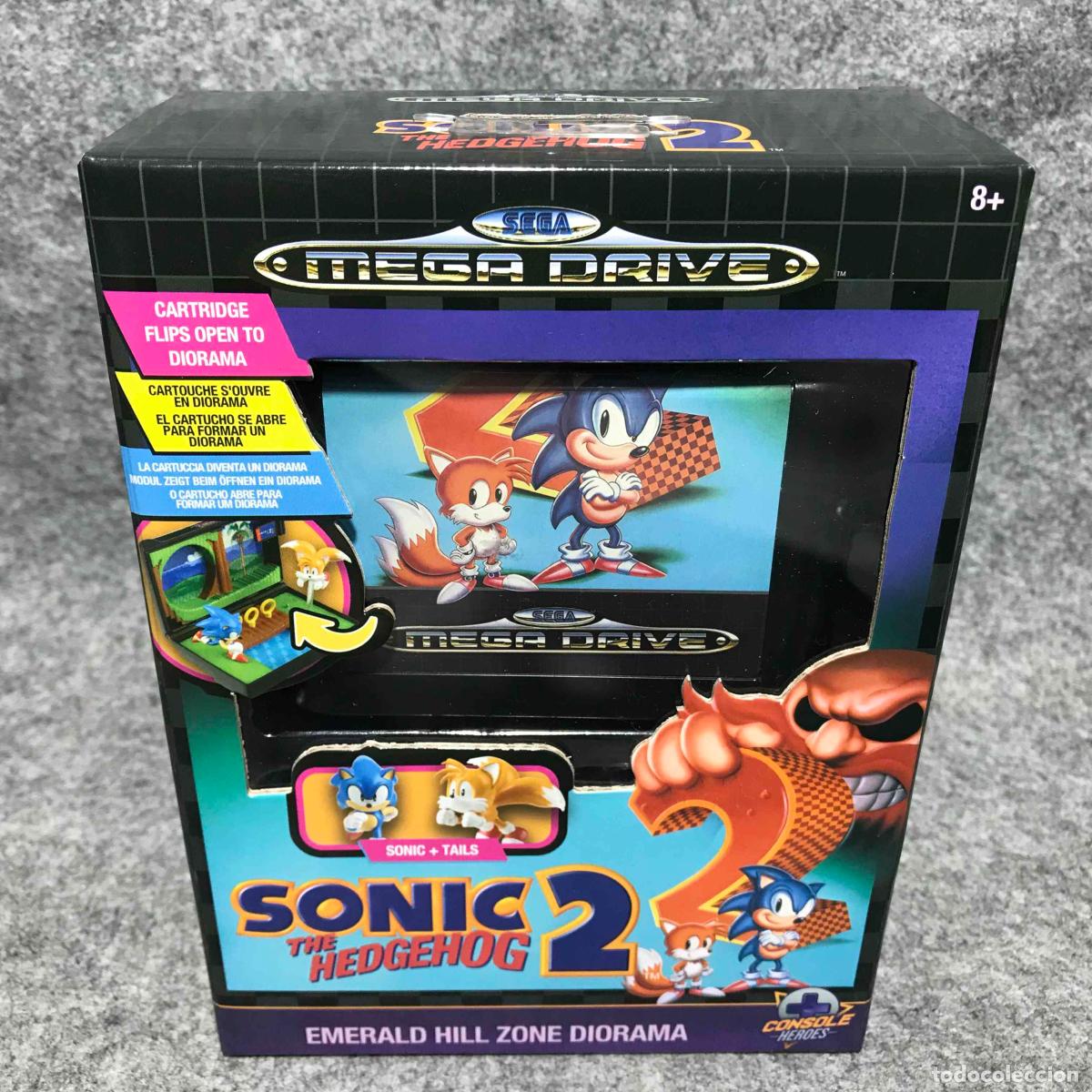 Videojuegos y consolas: SONIC THE HEDGEHOG 2 EMERALD HILL ZONE DIORAMA