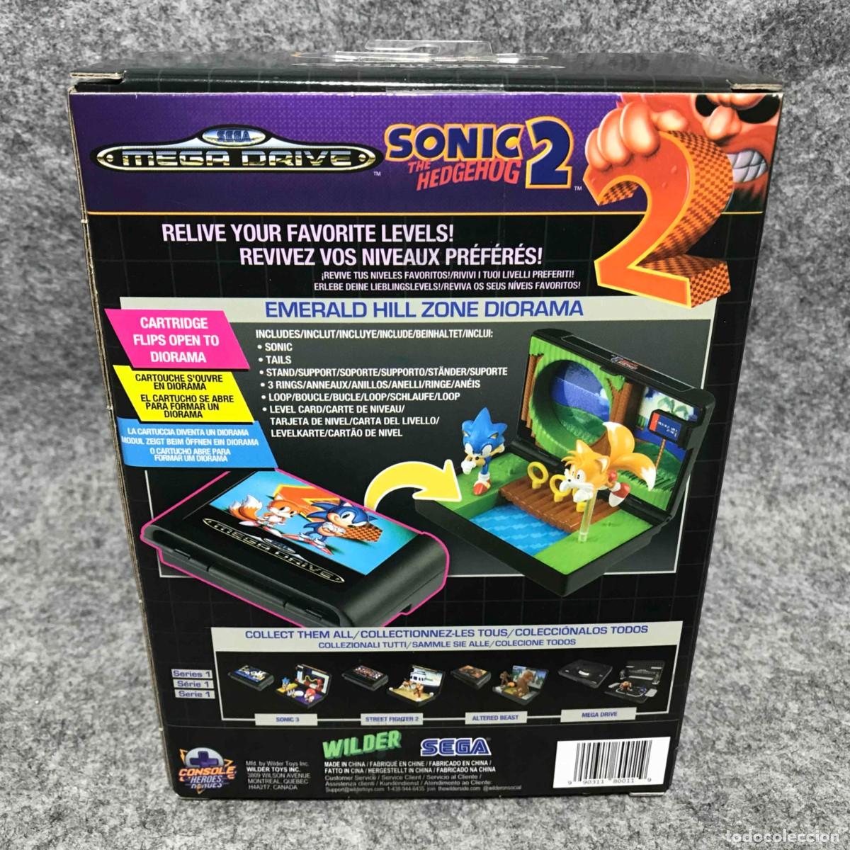 Videojuegos y consolas: SONIC THE HEDGEHOG 2 EMERALD HILL ZONE DIORAMA - Foto 2