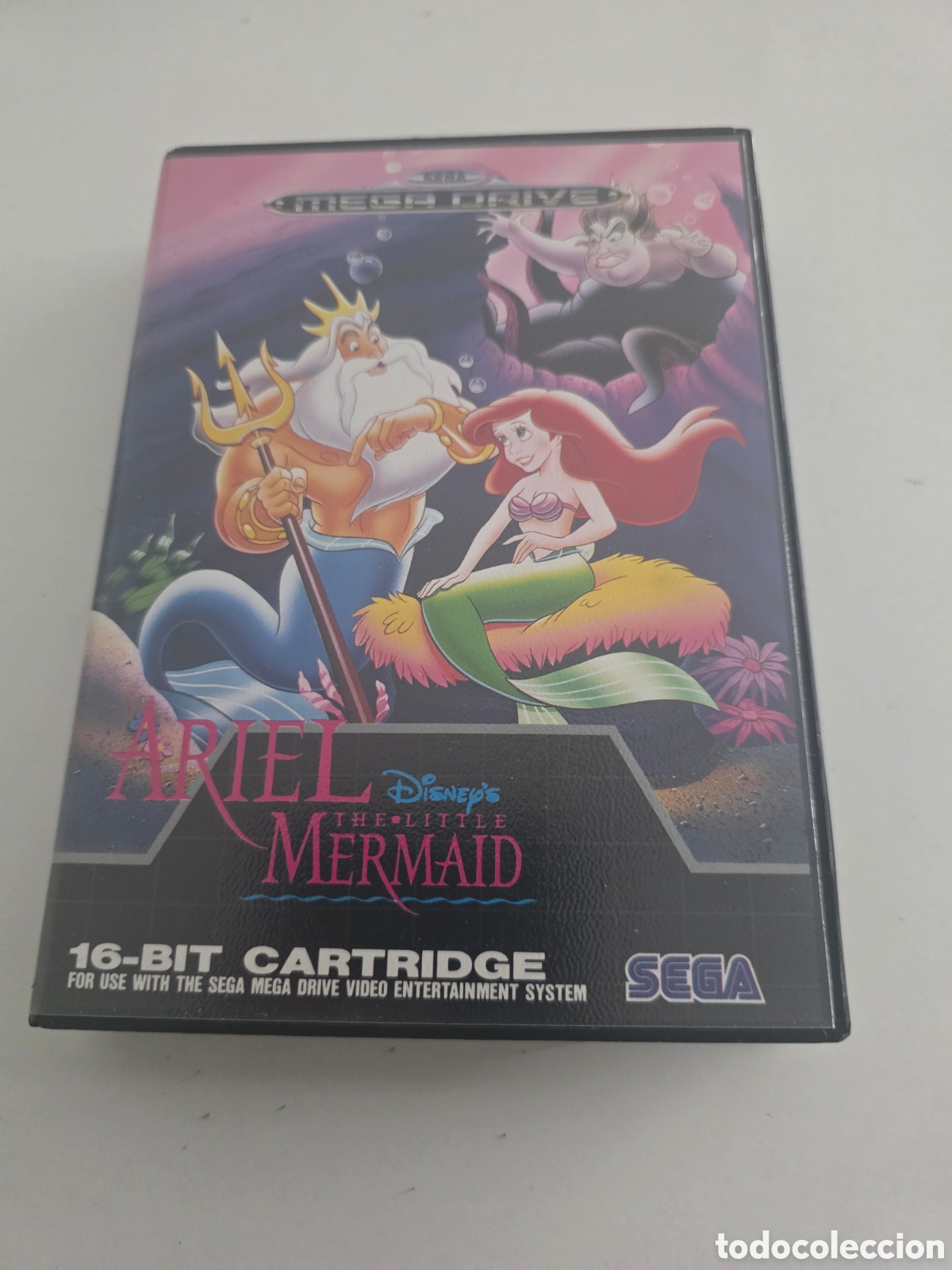 Videojuegos y consolas: ariel the little mermaid sega mega drive pal con caja