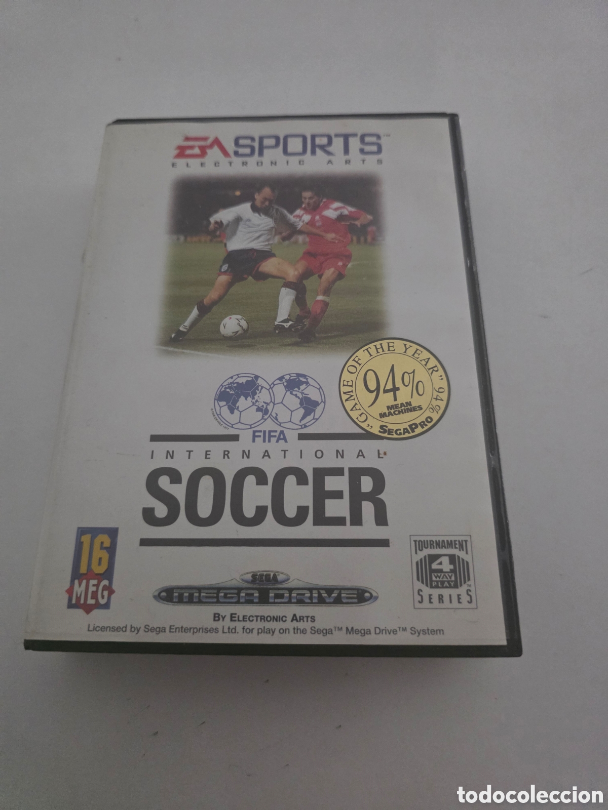 Videojuegos y consolas: fifa international soccer sega mega drive completo