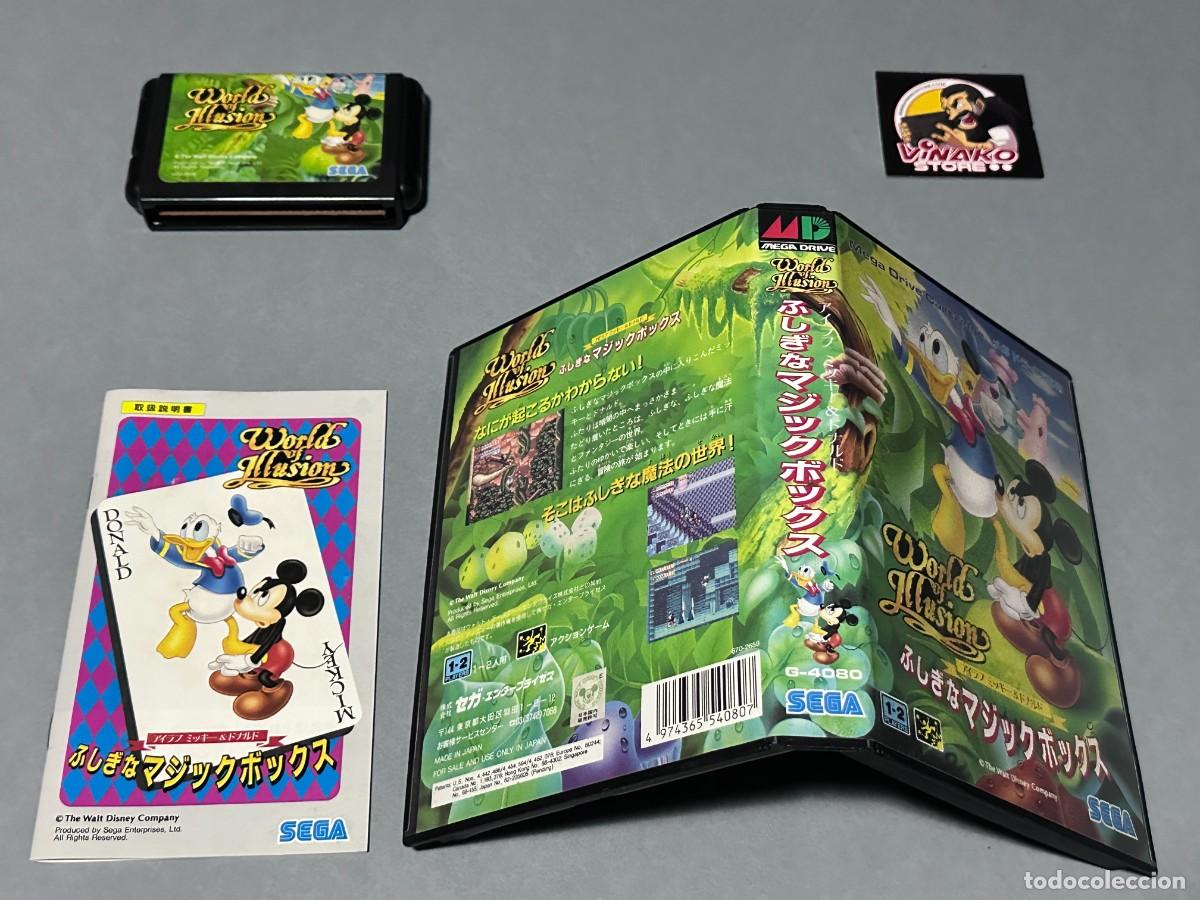 Videojuegos y consolas: World of Illusion Starring Mickey Mouse and Donald Duck Sega Megadrive NTSC-J