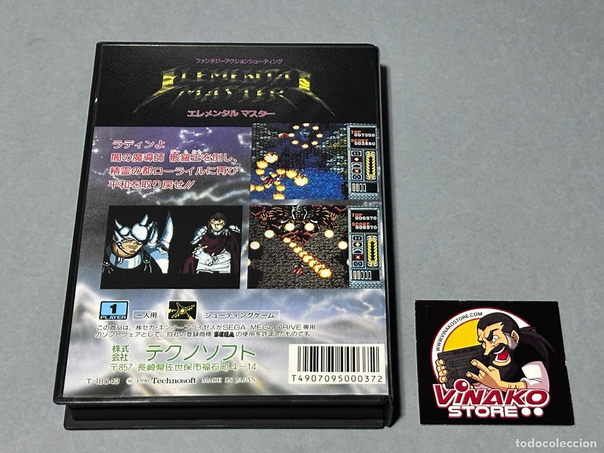 Videojuegos y consolas: Elemental Master Sega Megadrive/Genesis NTSC-J - Foto 4