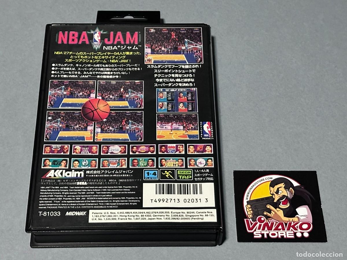 Videojuegos y consolas: NBA Jam Sega Megadrive/Genesis NTSC-J - Foto 4