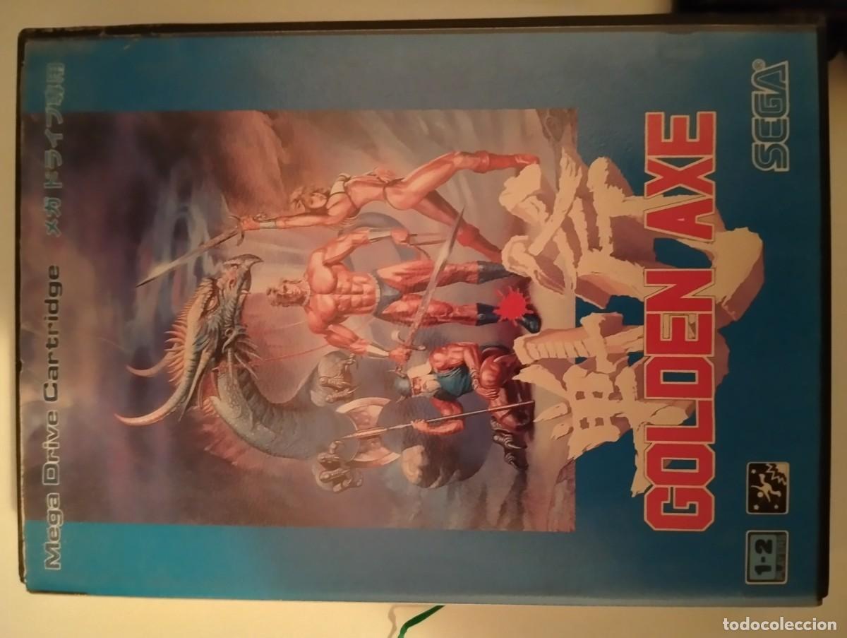 Videojuegos y consolas: GOLDEN AXE SEGA MEGADRIVE JAPONES COMPLETO ORIGINAL