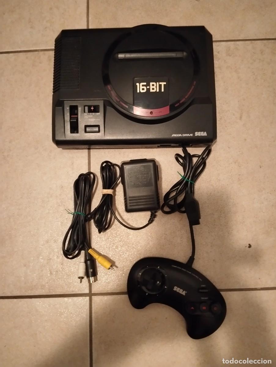 Videojuegos y consolas: CONSOLA SEGA MEGADRIVE JAPONESA CON MANDO Y CABLES , TODO ES ORIGINAL