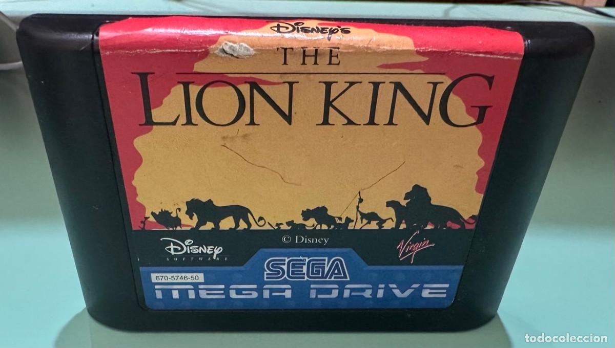 Videojuegos y consolas: El Rey Leon - The Lion King - Sega Mega Drive - solo cartucho