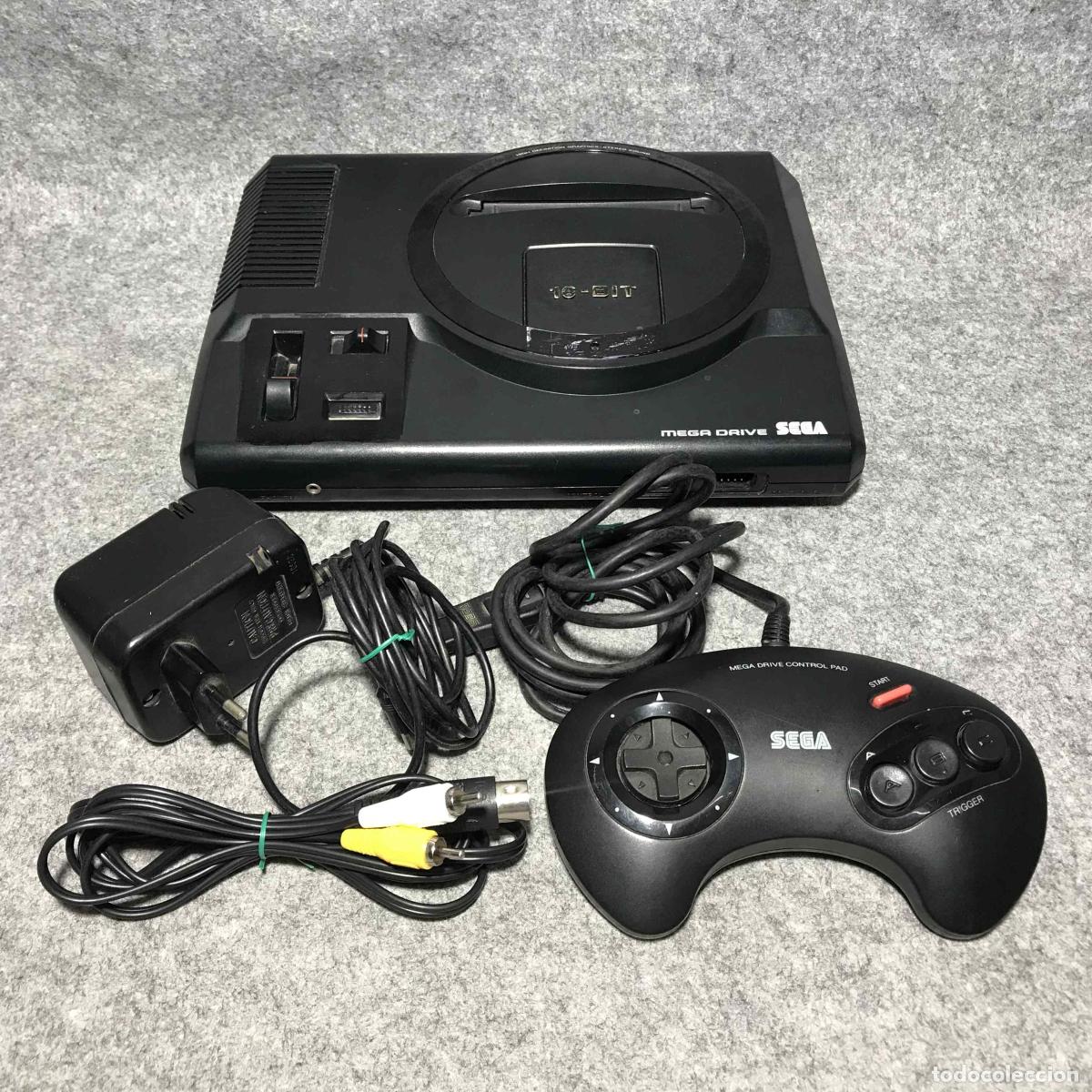 Videojuegos y consolas: CONSOLA SEGA MEGA DRIVE+PAD+AV+AC