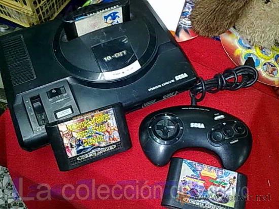 Videojuegos y consolas: CONSOLA MEGADRIVE CON 7 JUEGOS - Foto 1