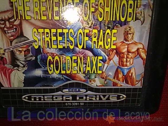 Videojuegos y consolas: CONSOLA MEGADRIVE CON 7 JUEGOS - Foto 2