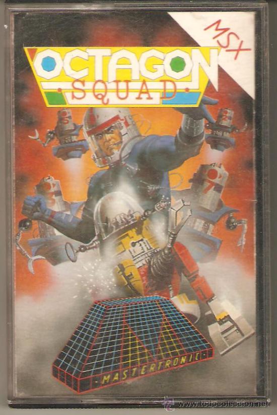 Videojuegos y consolas: JUEGO CASSETTE OCTAGON SQUAD MSX A&Ntilde;OS 80 - Foto 1