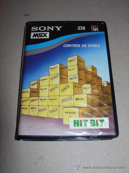 Videojuegos y consolas: Juego/programa MSX - CONTROL DE STOKS - Foto 1