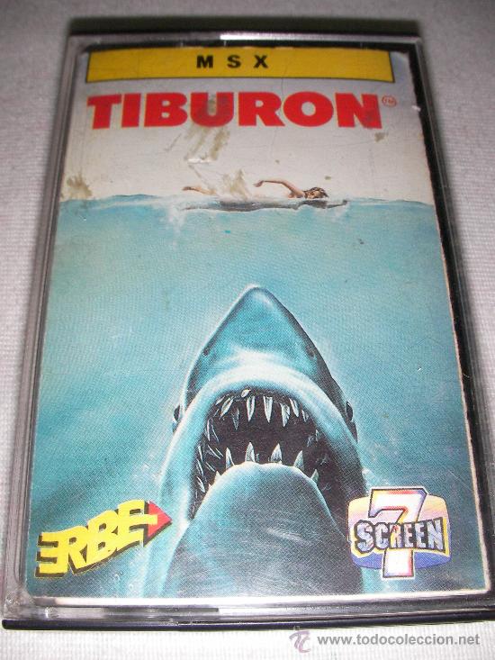 Videojuegos y consolas: MSX TIBURON - ENVIO GRATIS A ESPA&Ntilde;A - Foto 1