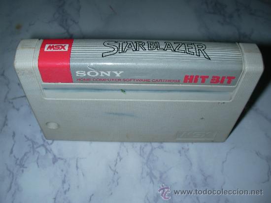 Videojuegos y consolas: ANTIGUO JUEGO MSX SONY STAR BLAZER - Foto 1