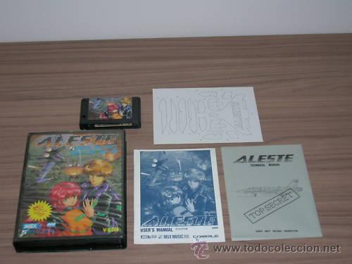 Videojuegos y consolas: ALESTE Completo MSX MSX2 Compile - Foto 1