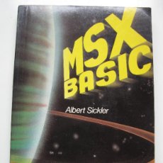 Videojuegos y Consolas: LIBRO ”MSX BASIC” - ALBERT SICKLER - PHILIPS.