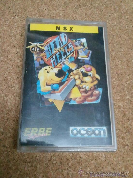 Videojuegos y consolas: JUEGO MSX HEAD OVER HEELD ERBE OCEAN 1987 - Foto 1