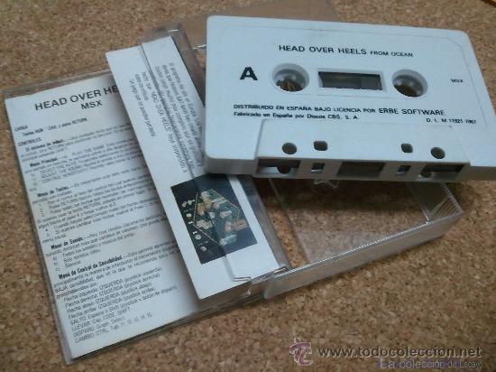 Videojuegos y consolas: JUEGO MSX HEAD OVER HEELD ERBE OCEAN 1987 - Foto 2