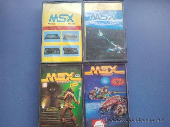 Videojuegos y consolas: 4 cintas msx - Foto 1