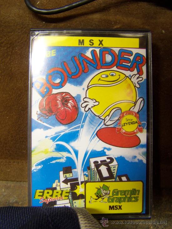 Videojuegos y consolas: MSX Bounder - Foto 1