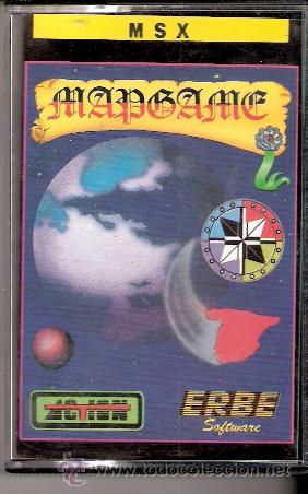 Videojuegos y consolas: Mapgame. MSX. Erbe Software.1986. - Foto 1