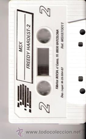 Videojuegos y consolas: Freddy Hardest. MSX - MSX2. FX doble carga. Dinamic Software. 1987. - Foto 3