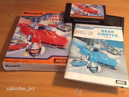Road Fighter MSX - Konami 1985 - Complet avec Boîte Road Fighter MSX - Konami 1985 - Complet avec Boîte